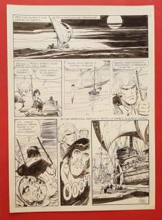 Leone Frollo - tavola originale "Lord Tiger" - Page volante - (1995) | Catawiki