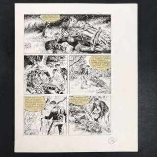 Mister No #348 - Valdambrini - tavola originale - Page volante - (2004) | Catawiki