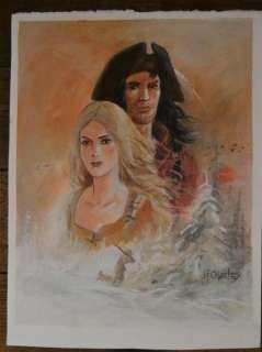 Les pionniers du nouveau monde - Pastel Ã  l’huile - Couverture intégrale n°1 | Catawiki