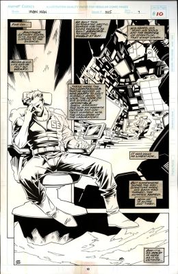 Jim Cheung | IRON MAN #325 p07 Original Art | Jim Cheung