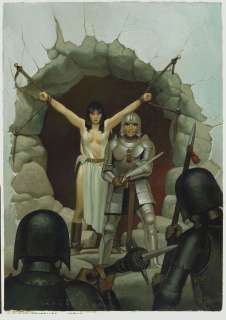 Vincente Segrelles (Né En 1940) | Le mercenaire - La forteresse | Huberty Breyne