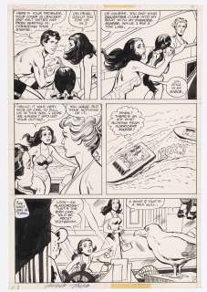 YOUNG LOVE #125 ORIGINAL ART PAGE BY GEORGE TUSKA. | Hake’s