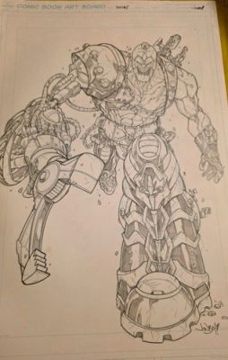 Masters of the Universe ’TrapJaw’ 11" X 17" original art by Jon Boy Meyers | eBay US