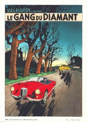 Lot 633 - Marchand. Illustration originale Jean Valhardi | BDEnchères