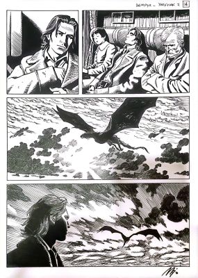 Majo | DAMPYR n.267, RITORNO A YORVOLAK – pag.18 | Avalon Comic Art
