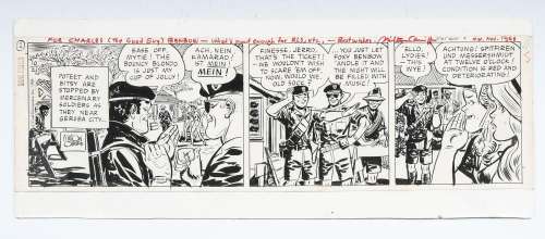 MILTON CANIFF COMIC STRIP STEVE CANYON | misc / divers