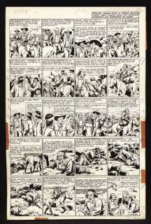Le Rallic, Étienne - Planche originale - Horn du west - Intrépide n° 180 (1960) | Catawiki