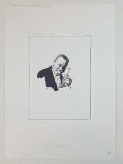 Attilio Micheluzzi - Illustrazione Originale "Louis Armstrong" - Page volante | Catawiki