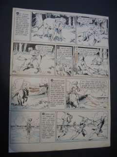 Vandersteen, Willy -  Originele pagina - Tussen water en vuur - Ons Volkske  - (1947) | Catawiki