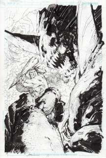 Jim Lee - Copertina originale per World of Warcraft 3, Jim Lee sketch variant edition