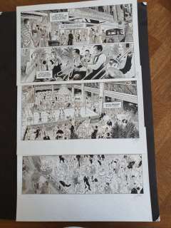 Broadway T1 - Planche originale (p.7) Une rue en Amérique  - (2014) | Catawiki