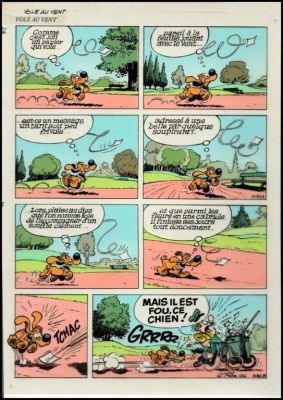Lot 315 - Roba (Studios). Mise en couleurs Boule et Bill | BDEnchères