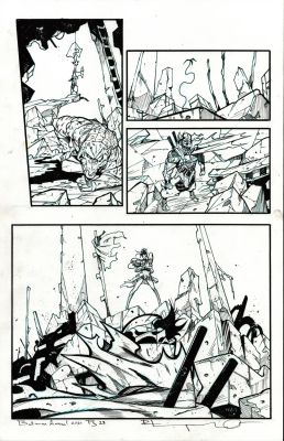 Ricardo López Ortiz | Batman Annual Page 28 | The Artist Bullpen