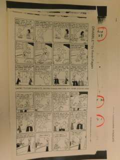 Assorted Newspaper Comic Proofs | misc / divers