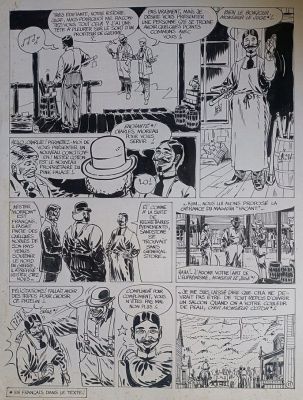 Anonyme Xxe - «Planche... | Lot 345 - Anonyme Xxe - «Planche originale de bande dessinée... | misc / divers