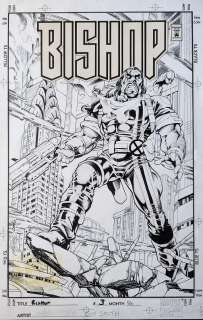 Carlos Pacheco / Cam Smith - Bishop #3 Cover 1994