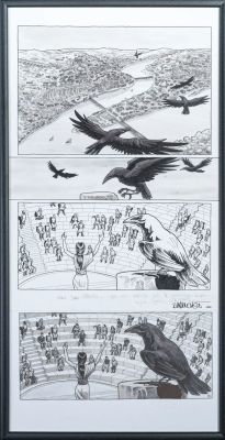 Romain Lardanchet... | Lot 167 - Romain LARDANCHET (né en 1977) Planche pour la bande... | misc / divers