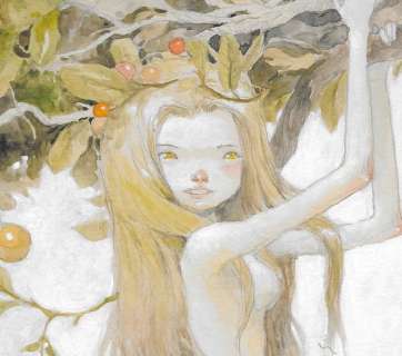 Sandoval, Tony  - Dessin original couleur - Strange Girl - (2019) | Catawiki