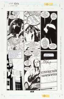 Alex Maleev and Wayne Faucher - Batman #563 Story Page 14 Original Art (DC, 1999).