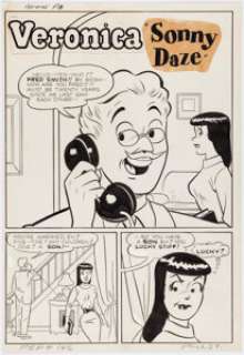 Archie Artist | Pep #145 Complete 6 Page Story Original Art (Archie, 1961). | Heritage