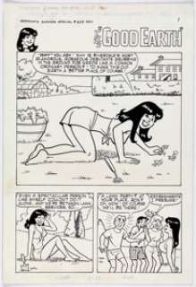 Dan DeCarlo, Dan Parent, and Rod Ollerenshaw - Archie Giant Series Magazine #625 Story Page 1 Original Art (Archie, 1991).