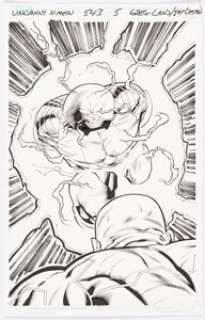 Greg Land And Jay Leisten | Uncanny X-Men #543 Splash Page 5 Original Art (Marvel, 2011). | Heritage