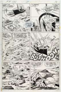 John Buscema And Joe Sinnott | Fantastic Four #121 Story Page 12 Original Art (Marvel, 1972).... | Heritage