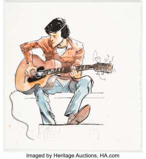 Artist, Unknown - Tyler Jenkins - Snow Blind Teddy Illustration Original Art (c.2015)....