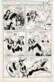 Brigman, June | June Brigman and Bob McLeod New Mutants Annual #4 Story Page 6 Original Art (Marvel, 1988).... | Heritage