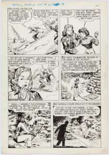 Elias, Lee | Lee Elias Black Cat #65 Story Page 19 Original Art (Harvey, 1963). ... | Heritage