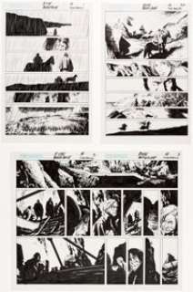 Guice, Jackson "Butch" | Jackson "Butch" Guice and Mike Perkins Ruse #14 Complete 22-Page Story Original Art Group of 24 (CrossGen, 2002).... (Total: 24 Original Art) | Heritage