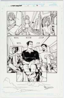 Jimenez, Phil - Phil Jimenez and Keith Aiken X-Men: Liberators #1 Story Page 6 Original Art (Marvel, 1998)....