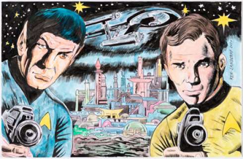 Landgraf, Ken | Ken Landgraf -Star Trek Illustration Original Art (2020).... | Heritage