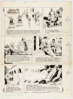 Murphy, John Cullen | John Cullen Murphy Prince Valiant #2365 Sunday Comic Strip Original Art dated 6-6-1982 (King Features Syndicate, 1... | Heritage