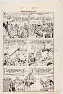 Severin, John | John Severin Classics Illustrated Special Issue #144A Blazing the Trails West Story Page Original Art ... | Heritage