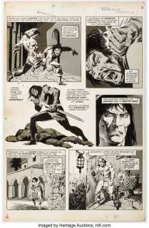 Buscema, John | John Buscema and Tony DeZuniga Savage Sword of Conan #31 Story Page 2 Original Art (Marvel, 1978).... | Heritage