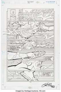 Kolins, Scott - Scott Kolins and Doug Hazlewood The Flash #174 Story Page 11 Original Art (DC, 2001)....