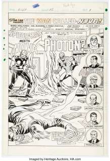 Buscema, Sal | Sal Buscema and Frank Giacoia Nova #12 Splash Page 1 Original Art (Marvel, 1977).... | Heritage