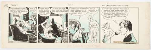 Caniff, Milton | Milton Caniff Terry and the Pirates Daily Comic Strip Original Art dated 5-28-36 (Chicago Tribune-N.Y. News, 1936)... | Heritage