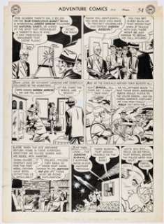Papp, George | George Papp Adventure Comics #174 Green Arrow Story Page 4 Original Art (DC, 1952).... | Heritage