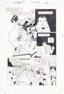DC Artist - Tan Eng Huat Doom Patrol #21 Story Page 13 Original Art (DC, 2003)....
