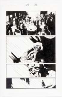 Walker, Kev - Kev Walker Exiles #24 Story Page 22 Original Art (Marvel, 2003)....