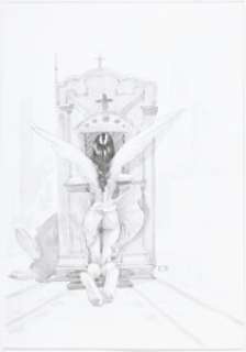 Sosa, Marcelo - Marcelo Sosa Angel Lust: A Gallery Girls Collection Vol. 2 Pin-Up Illustration Original Art (SQP, 2007)....