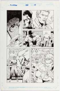 Eaglesham, Dale | Dale Eaglesham and Scott Hanna Excalibur #124 Story Page 13 Original Art (Marvel, 1998).... | Heritage