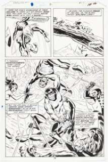 Buscema, Sal - Sal Buscema and Fran Matera Tarzan Annual #2 Story Page 10 Original Art (Marvel, 1978)....