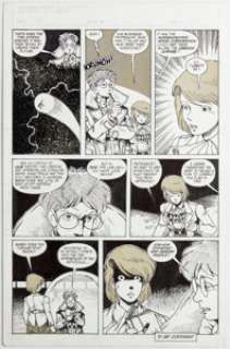 Dunn, Ben - Ben Dunn Ninja High School #22 Story Page 27 Original Art (Malibu, 1991)....