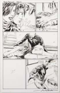 Marvel Artist - Mitchell Breitweiser Young Avengers Presents #5 Story Page 17 Stature Original Art (Marvel, 2008)....