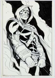 Marvel Artist - Jeremy Freeman Cable & Deadpool #36 Splash Page 7 Original Art (Marvel, 2007)....