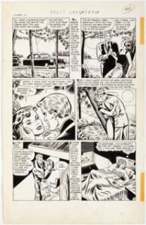 Sink, John - John Sink First Love Illustrated #25 Story Page 3 Original Art (Harvey, 1953)....