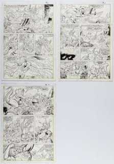 Delbo, José | José Delbo and Al Gordon Thundercats #9 Story Page 7-9 Original Art (Marvel/Star, 1987).... (Total: 3 Original Art) | Heritage